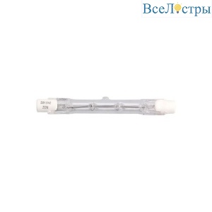 Лампа галогенная Jazzway R7s 200W прозрачная 3322489
