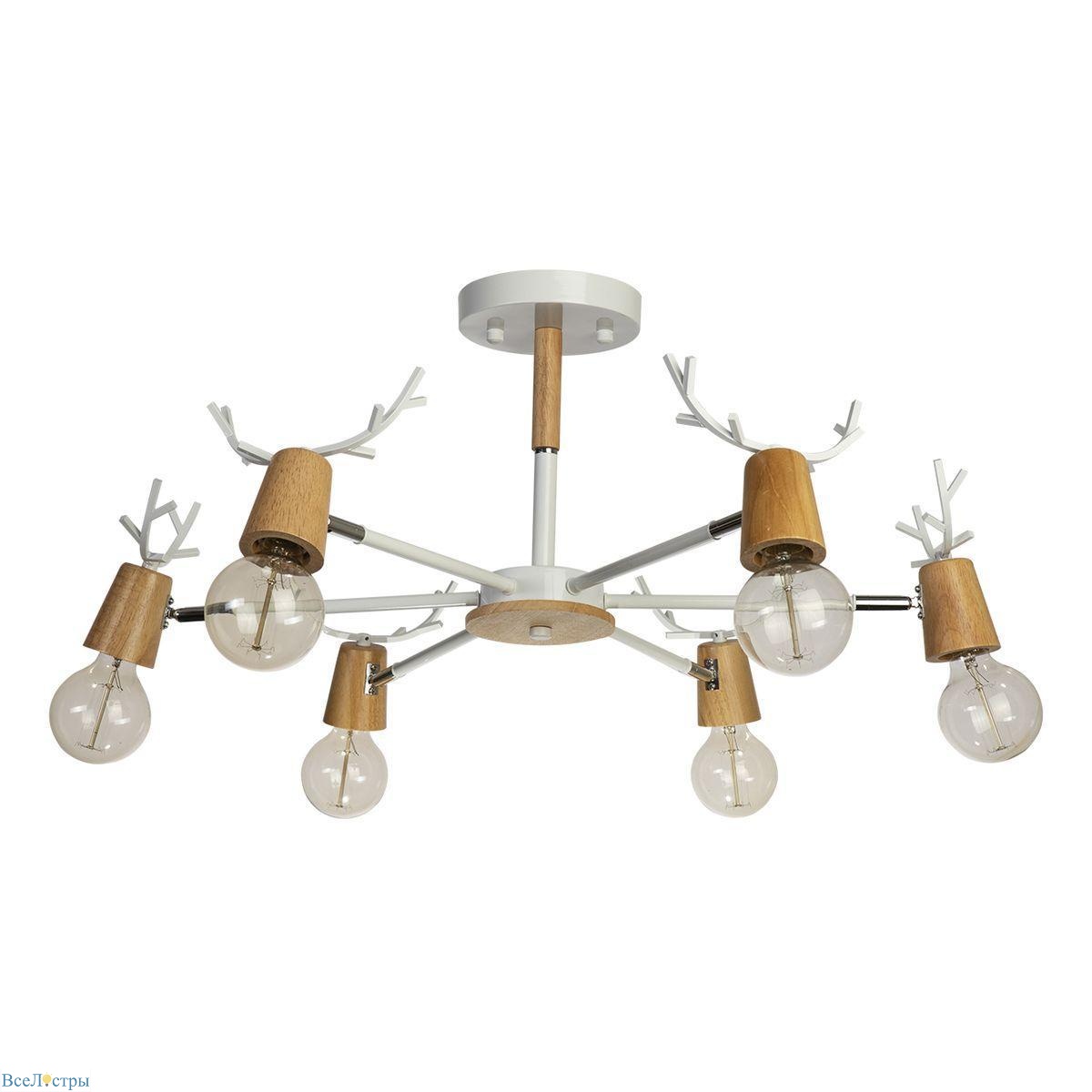 потолочная люстра loft it sven 10024/6 white