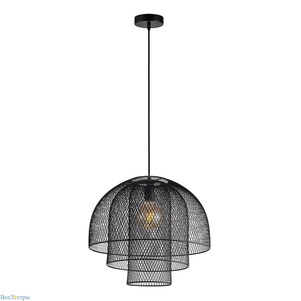 подвесной светильник arte lamp castello a7064sp-1bk