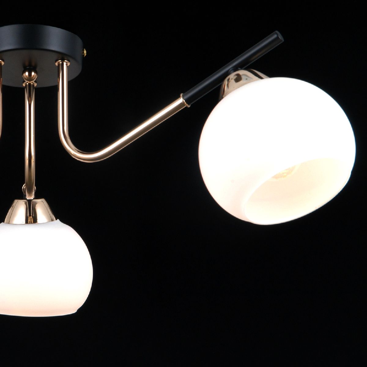 потолочная люстра illumico il0713-3csq-24 bk fgd libra