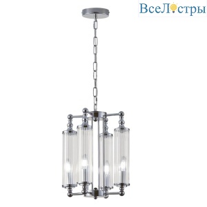 Подвесная люстра Crystal Lux TOMAS SP4 CHROME