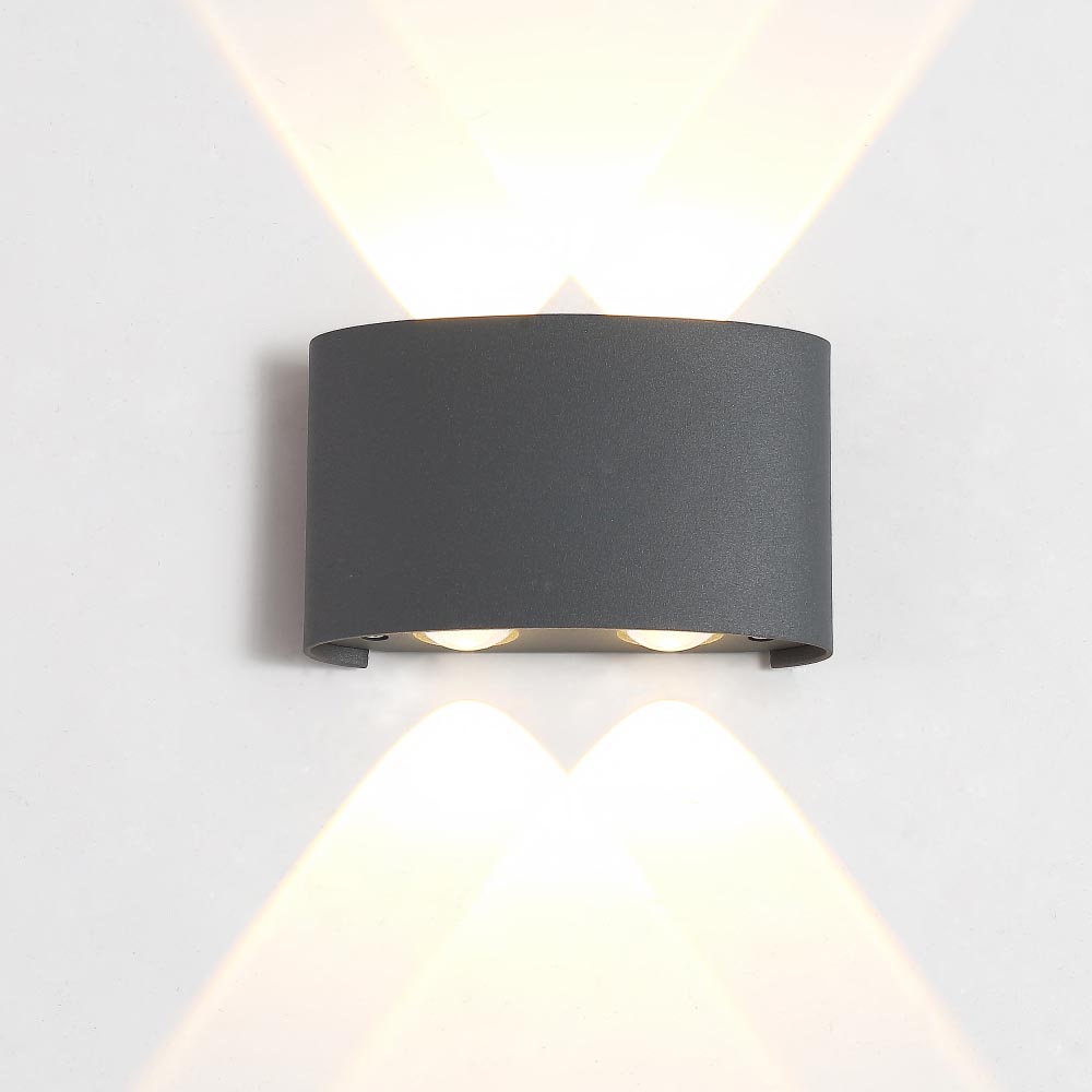 уличный настенный светодиодный светильник crystal lux clt 023w2 dg