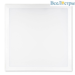 Встраиваемая светодиодная панель Uniel ULP-6060 36W/4000K IP54 Clip-In Cuatro Opal UL-00011983
