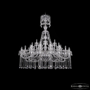 Подвесная люстра Bohemia Ivele Crystal 1413/20+10+5/530/XL-160 Ni