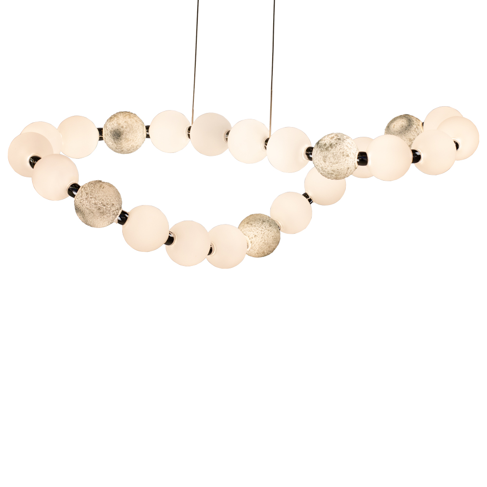 подвесная люстра am group pearl 8823-25 ch