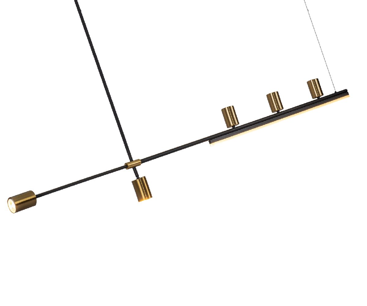 люстра на штанге kink light рия 07618-150,36