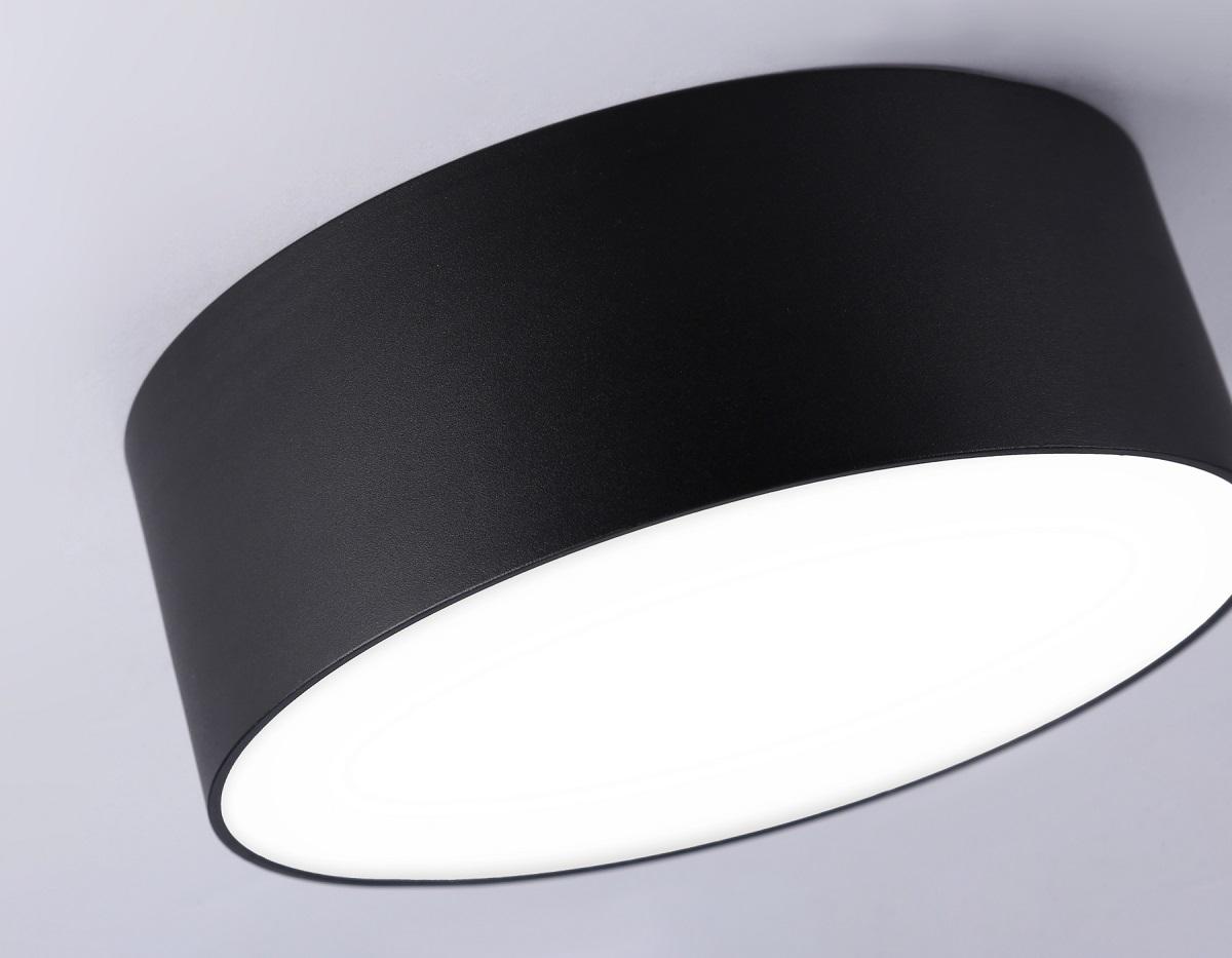 потолочный светодиодный светильник ambrella light orbital air alum fv5514