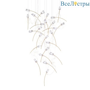 Каскадная люстра Delight Collection 9081P/25 gold