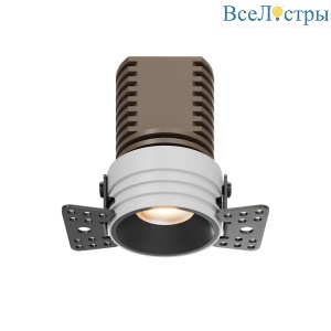 Встраиваемый светильник Maytoni Technical Mini DL059-7W4K-TRS-B