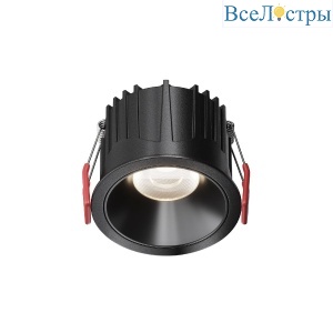 Встраиваемый светильник Maytoni Alfa LED DL043-01-15W4K-RD-B-1