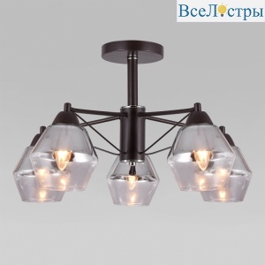 Люстра на штанге Eurosvet Takara 70135/5 кофе a056965