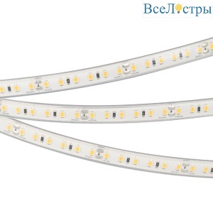 Светодиодная лента герметичная Arlight RTW-PU-A120-10.5mm 24V Day4500 (16.8 W/m, IP68, Wire 2m, 5m) 029514(3)