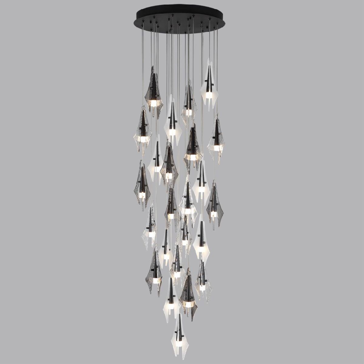 каскадная люстра odeon light l-vision afalina 5442/137l