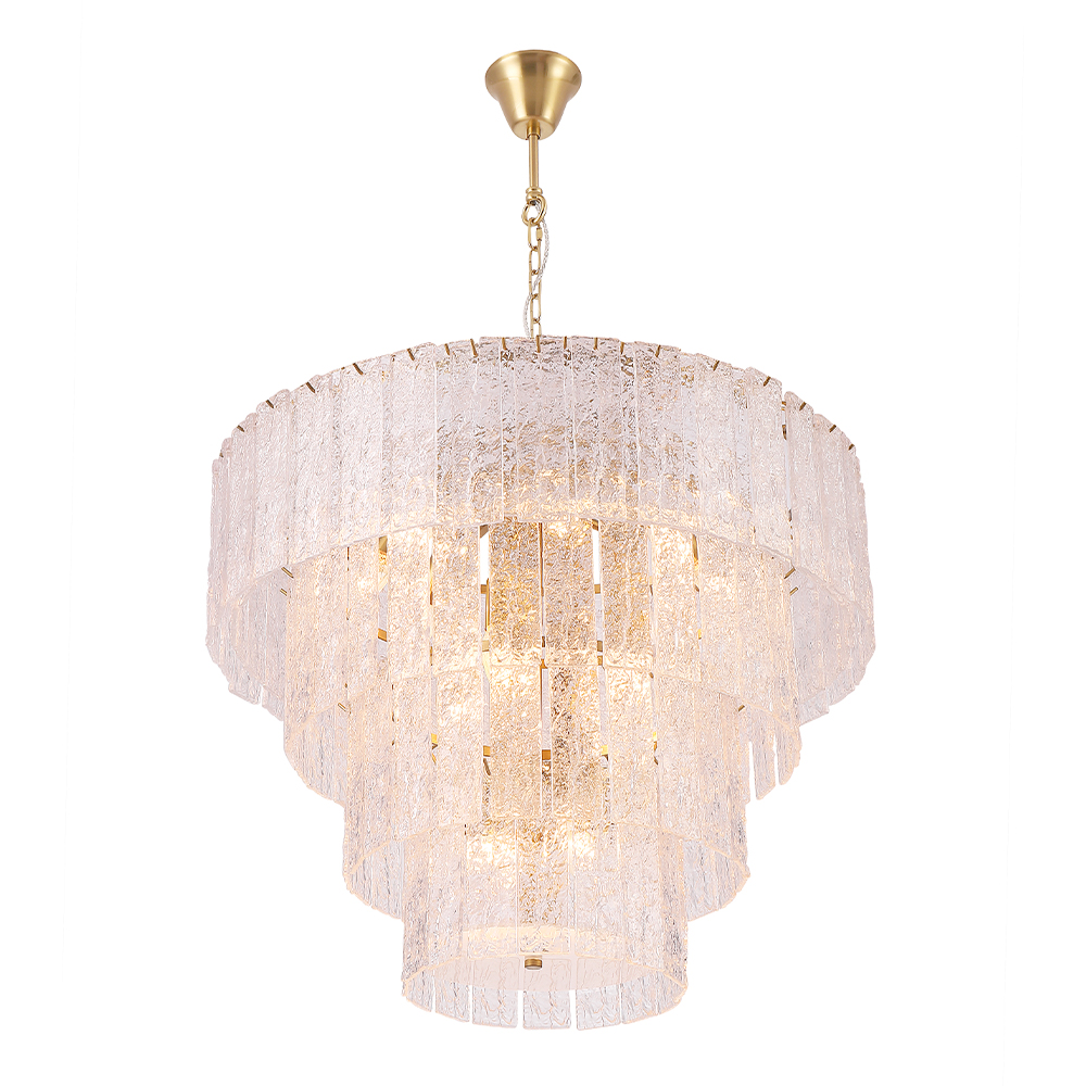 подвесная люстра crystal lux ricardo sp14 brass