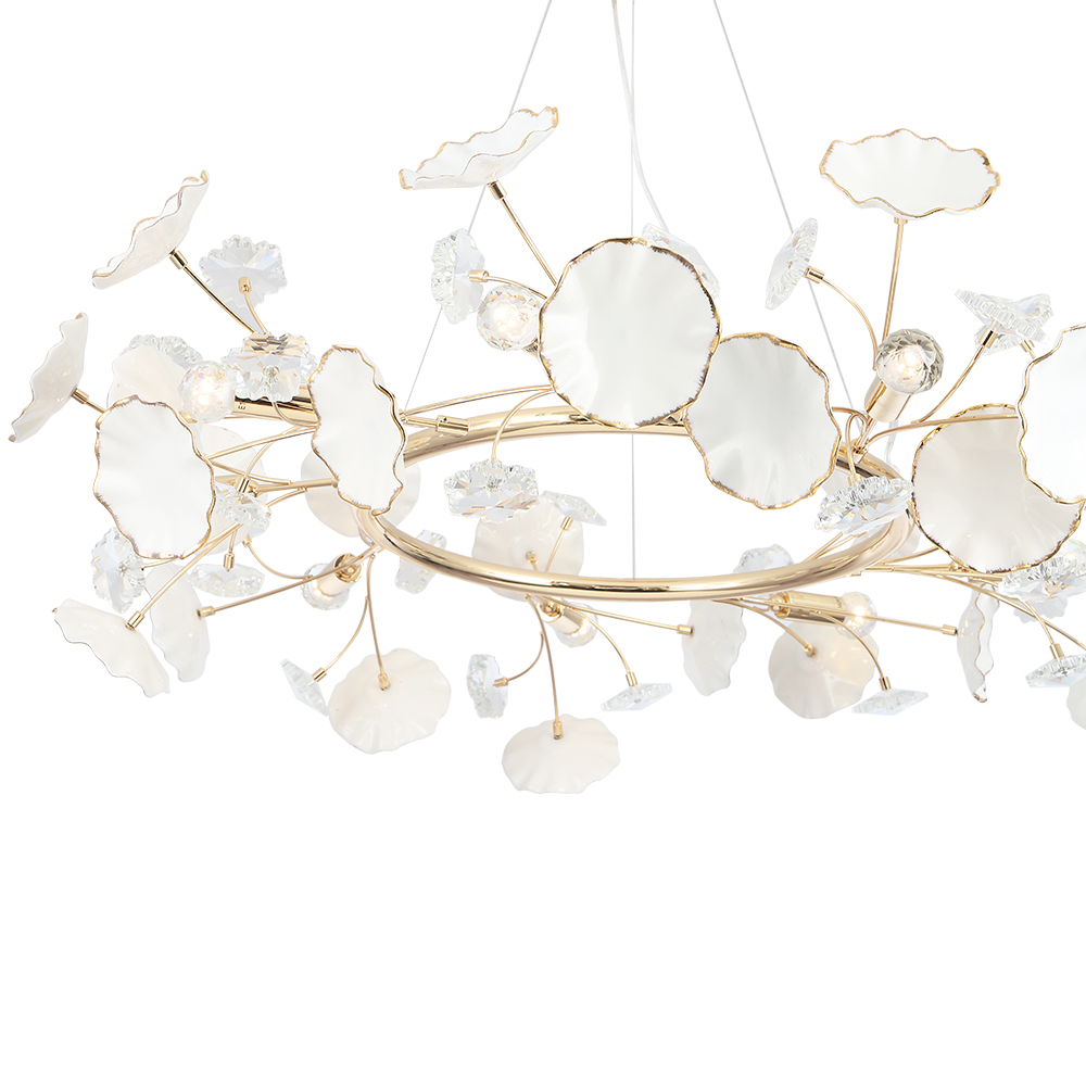 подвесная люстра crystal lux margo sp9r