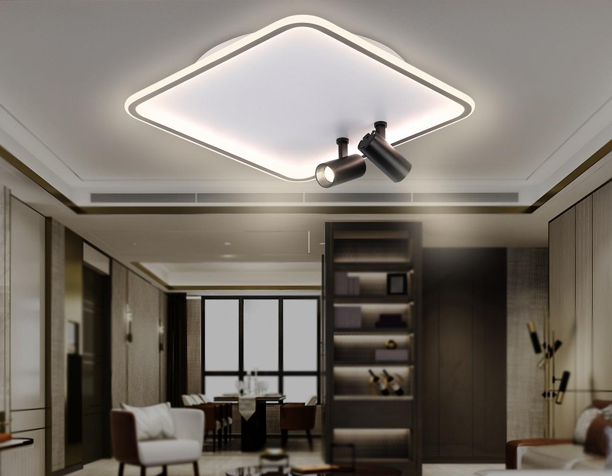 потолочный светодиодный светильник ambrella light comfort linetech fl5115