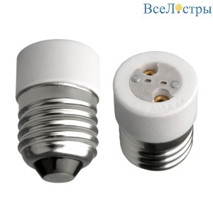 Переходник с цоколя Е27 на MR16 (06476) Uniel LH27-MR16
