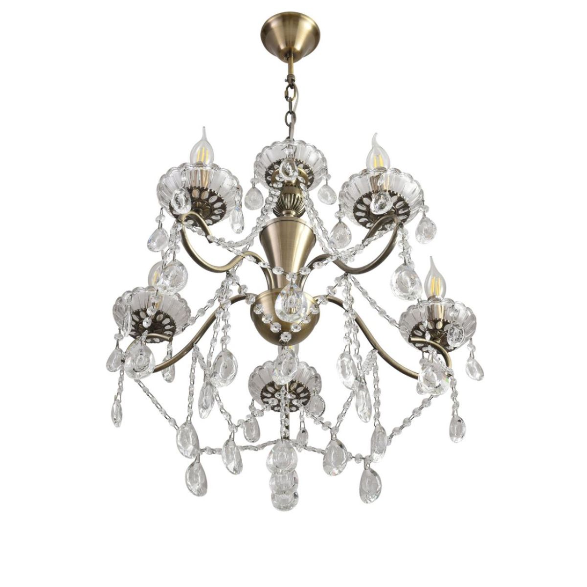 подвесная люстра lumion classi luina 8346/5