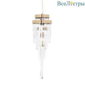 Подвесная люстра Delight Collection Babel KM0990P-4 brass