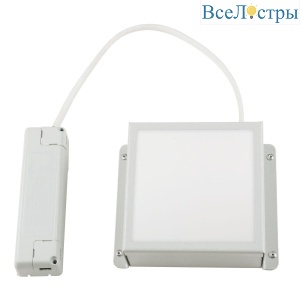 Встраиваемый светодиодный светильник Uniel Мини Домино ULP-0808 7W/4000К IP40 Grilyato White UL-00011900