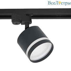 Трековый однофазный светильник Reluce 53001-9.3-001LD GX53 BK