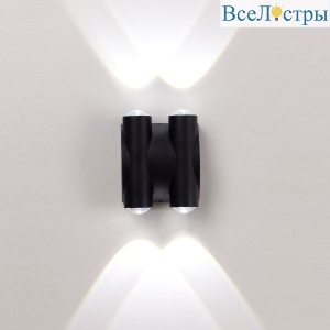 Фасадный светильник AM Group AM359-4X1W BK 4000K