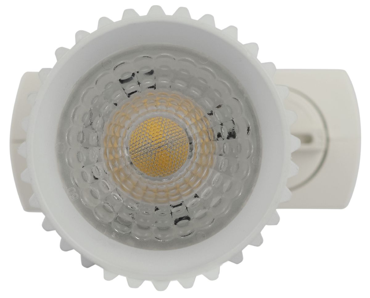 трековый однофазный светильник эра tr40-gu10 wh б0054198