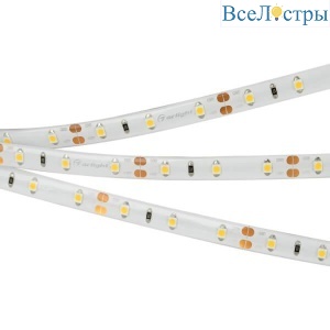Светодиодная влагозащищенная лента Arlight 4,8W/m 60LED/m 2835SMD теплый белый 5M 014795(2)