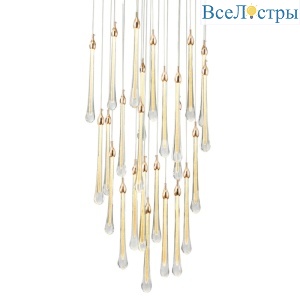 Подвесной светильник Delight Collection Teardrop OM801670-25-G
