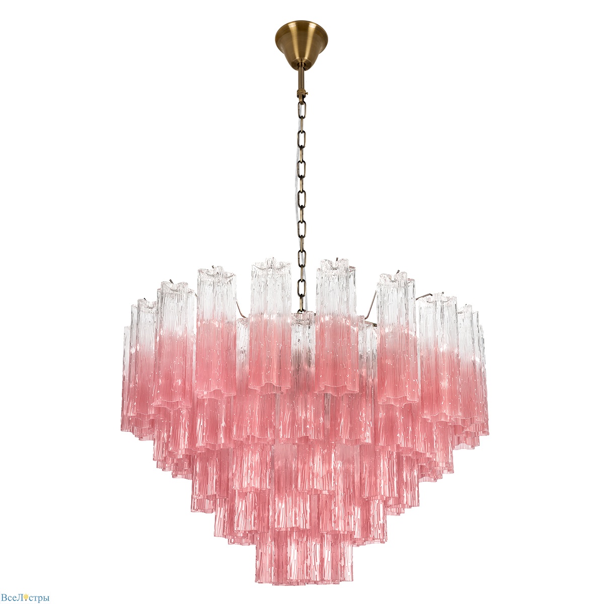 подвесные светильники loft it murano 10580/800 clear pink