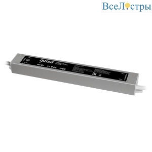 Блок питания Gauss 12V 40W IP66 5A 202023040