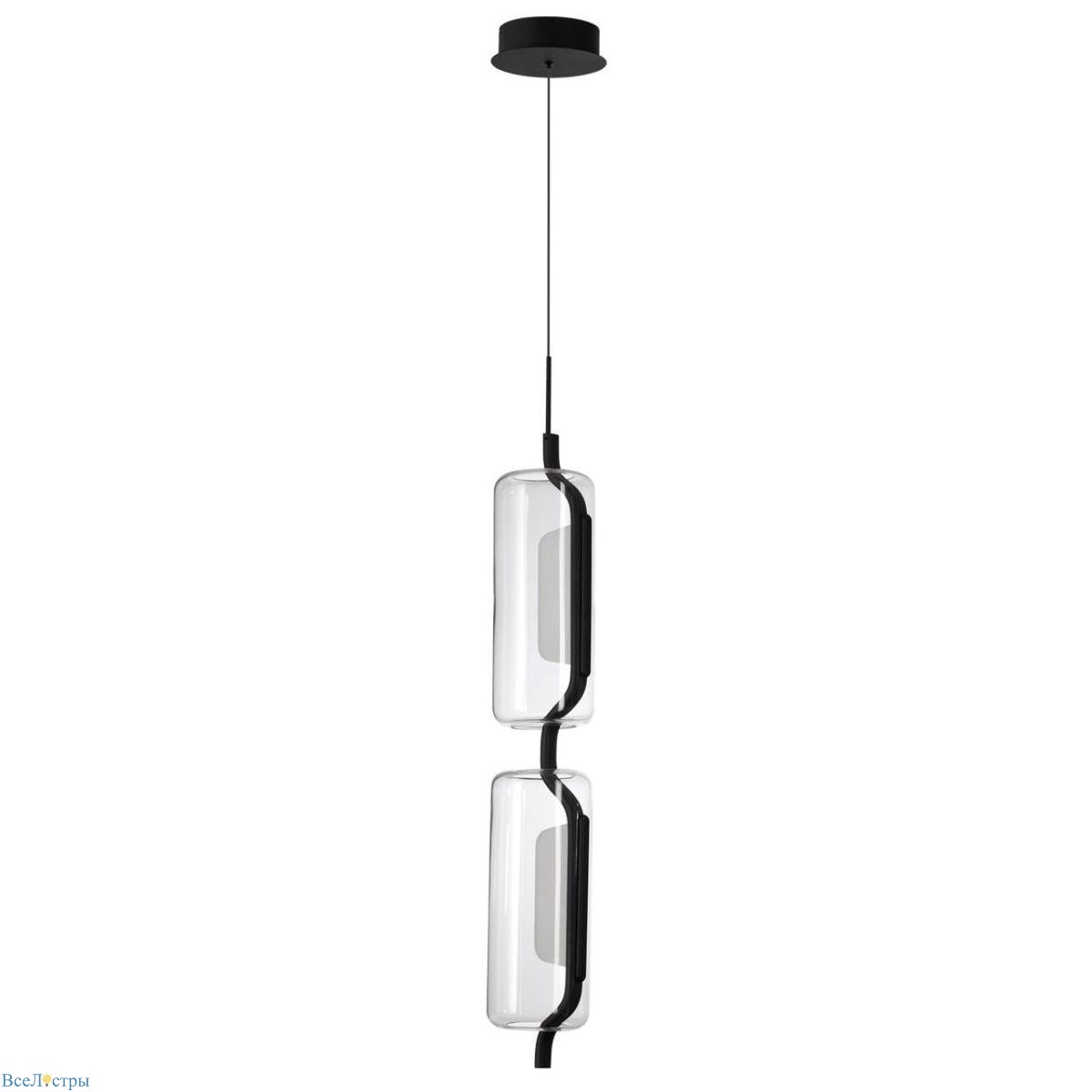 подвесной светодиодный светильник odeon light kavia 5003/20l