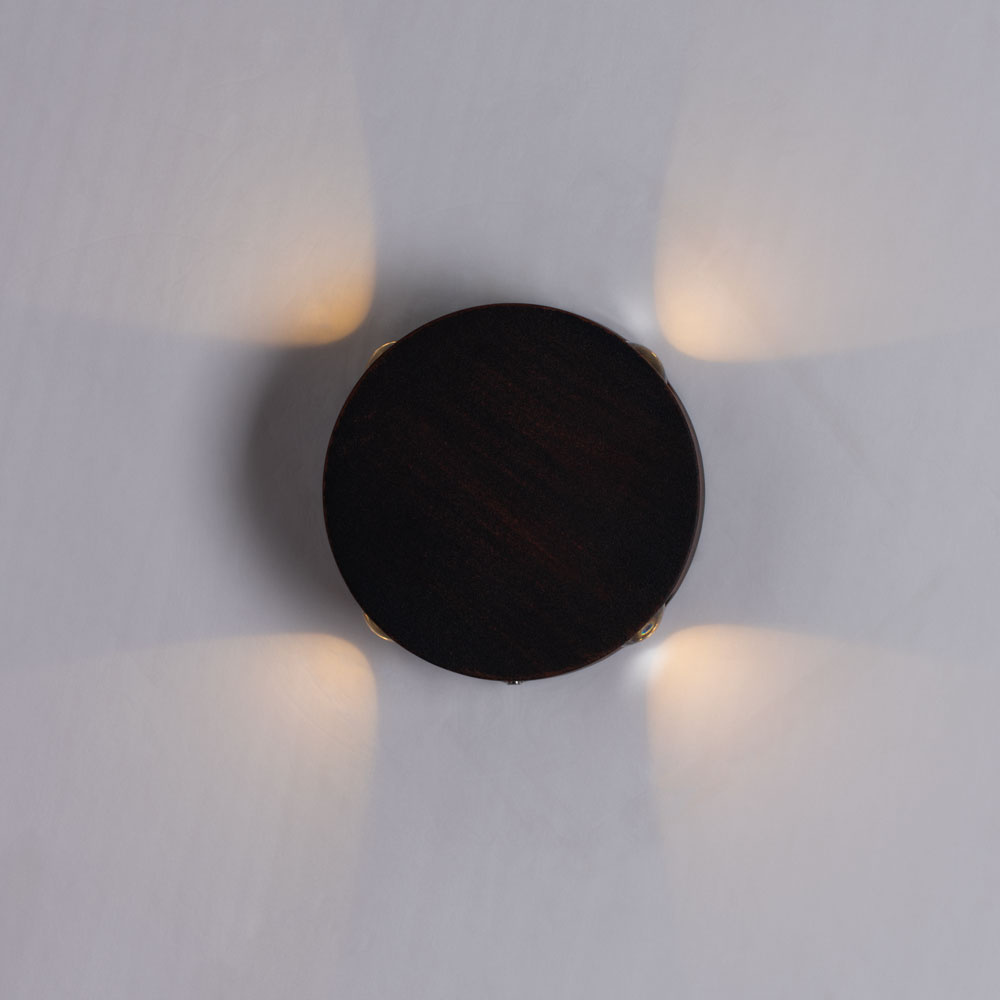 уличный настенный светильник arte lamp tamburello a1525ap-1ri