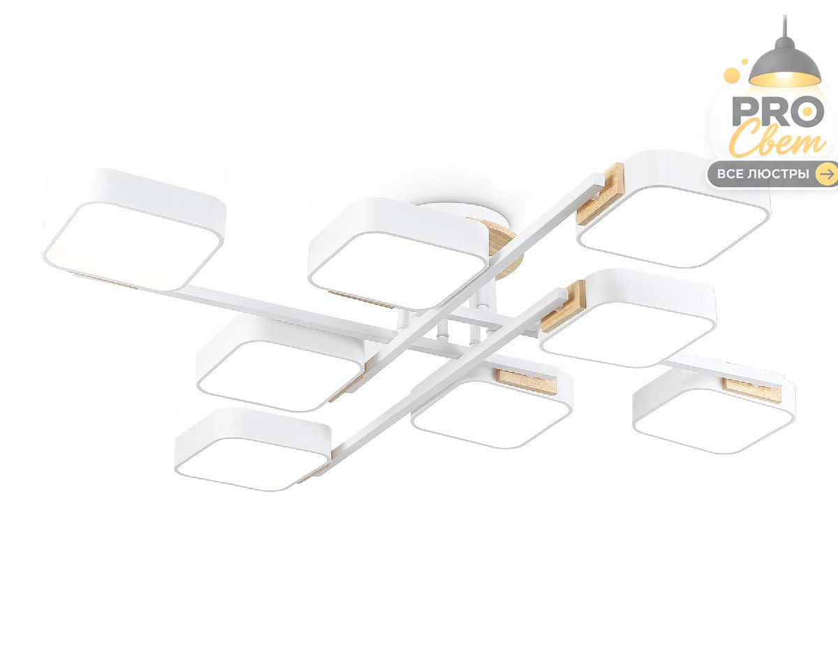 потолочная люстра ambrella light linetech comfort fl4888