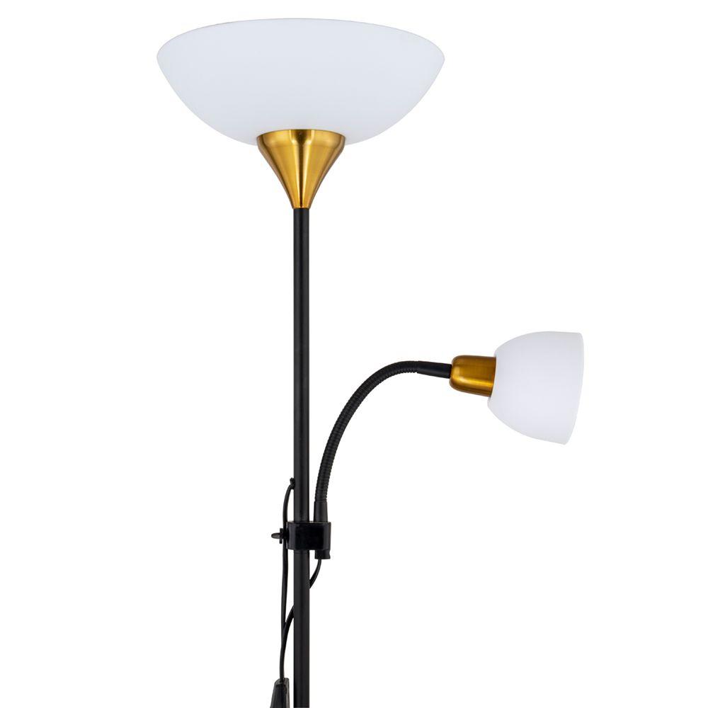 торшер arte lamp duetto a9569pn-2bk
