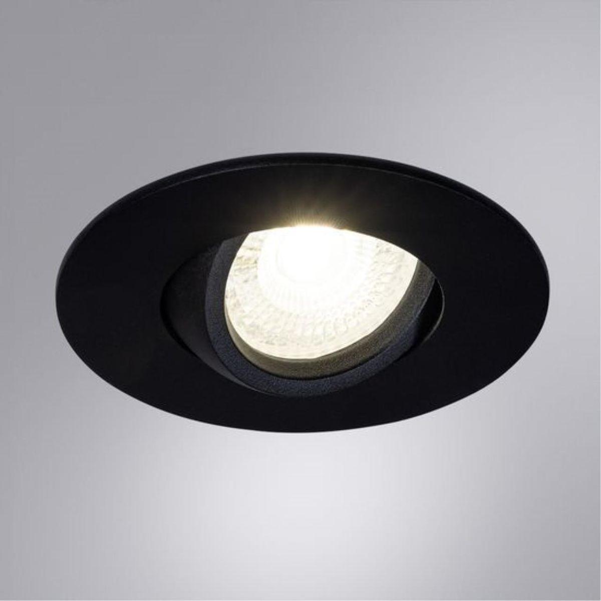 встраиваемый светильник arte lamp giro a2867pl-1bk