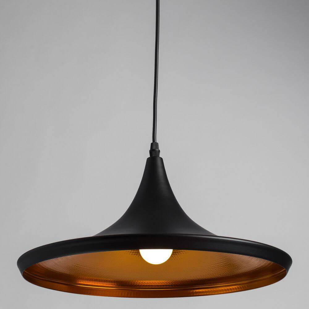подвесной светильник arte lamp cappello a3406sp-1bk