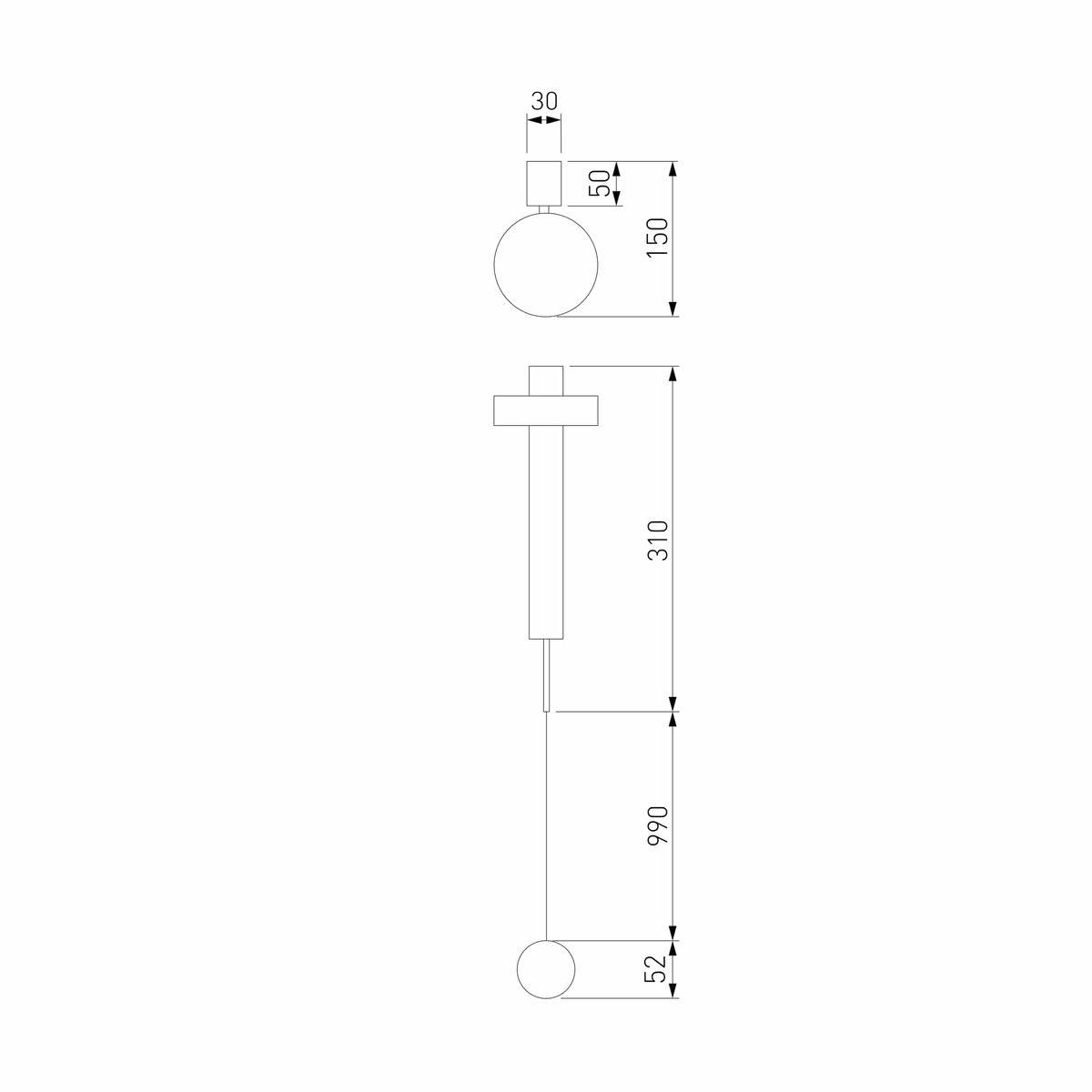 бра elektrostandard orco 40112/led a066405