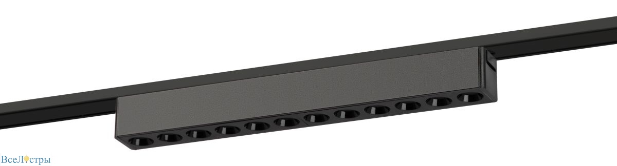 трековый магнитный светильник эра trm-s5-2-12w4k-bk б0059050