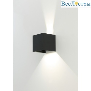 Уличный настенный светильник IMEX Wels IL.0014.0005 BK