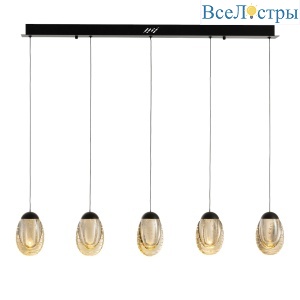 Подвесной светильник Delight Collection MD25090022-5B matt black/champagne