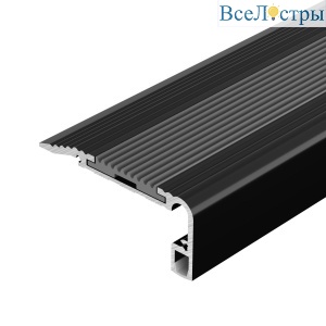 Профиль Arlight STAIR-W60-2000 ANOD BLACK (Алюминий) 060867