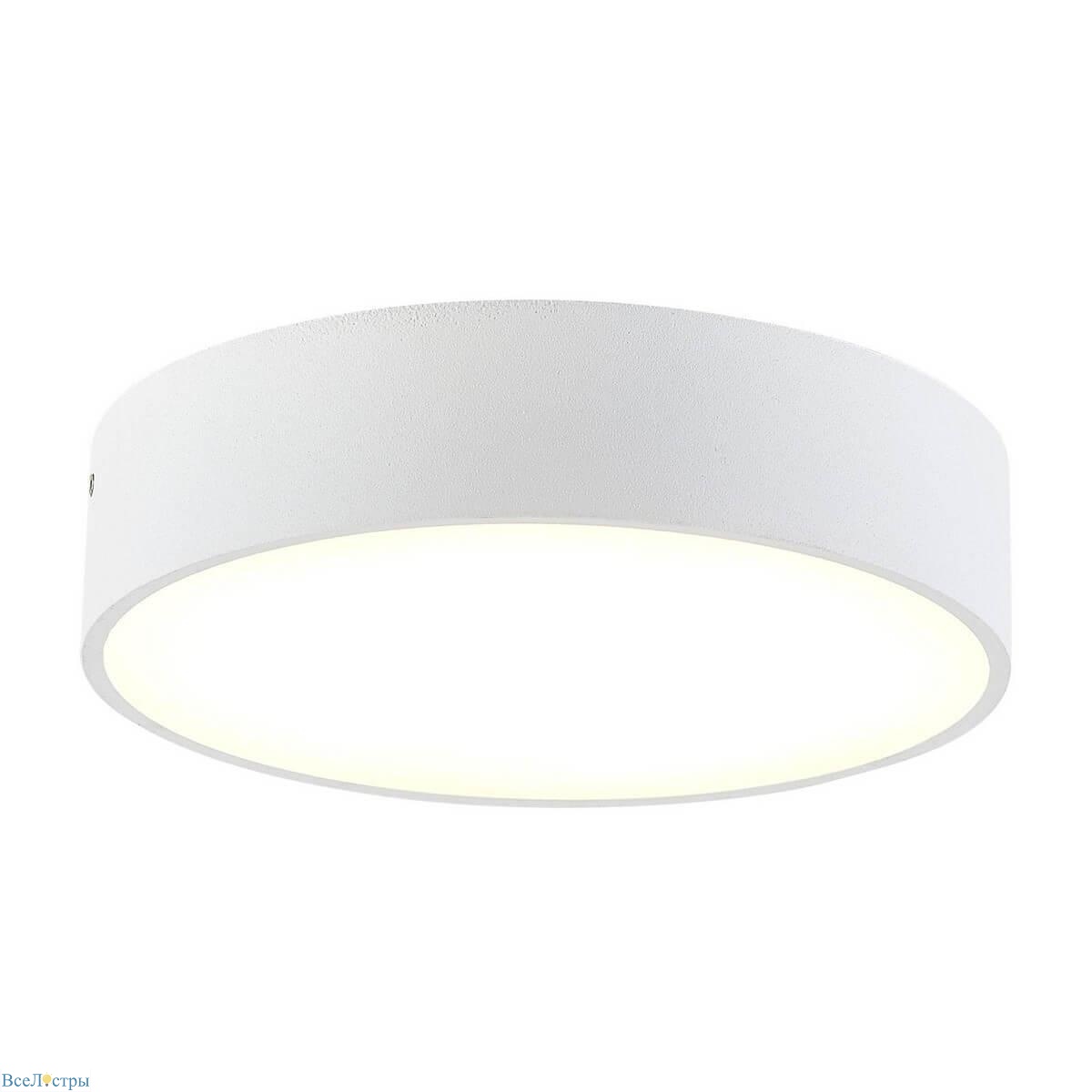 накладной светодиодный светильник citilux тао cl712180n