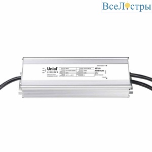 Блок питания Uniel 24V 400W IP67 33,3A UET-L50 400W/DC24V IP67 UL-00008438