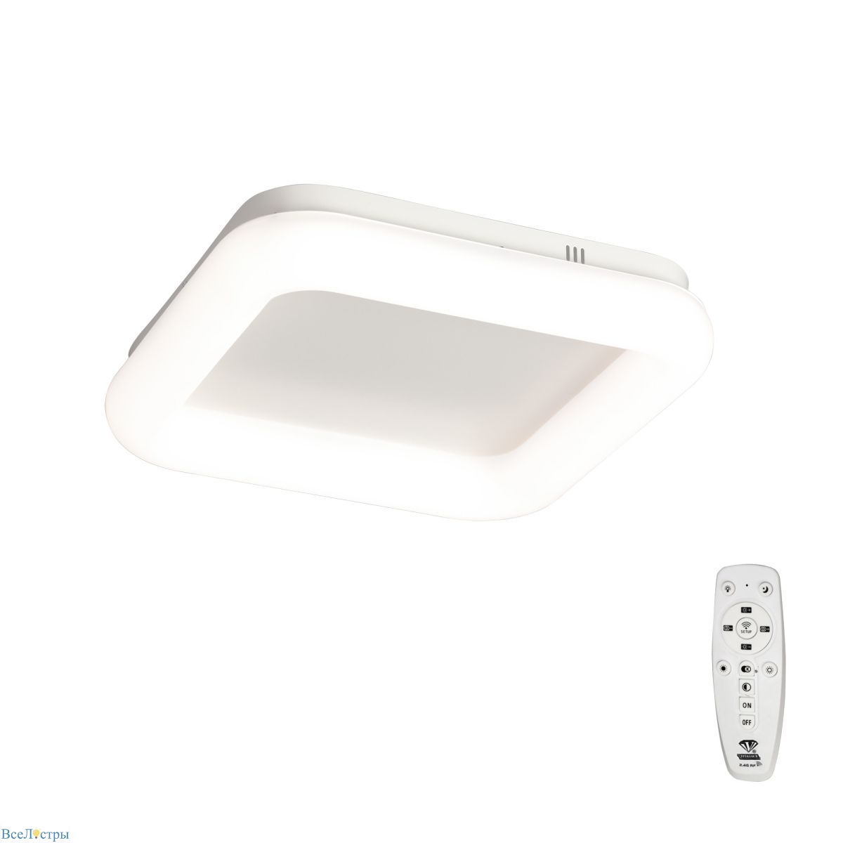 потолочная люстра vitaluce v2540dt-0/1pl
