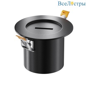 Чаша встраиваемая с коннектором питания Maytoni Technical Pendant system Parity TRA130RSC-2B