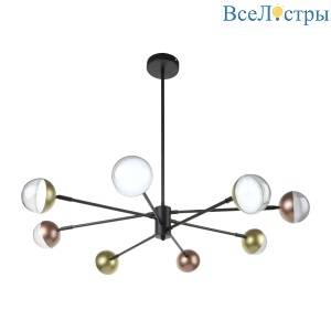 Люстра на штанге Escada Diverse 10271/8LED Gold/Copper