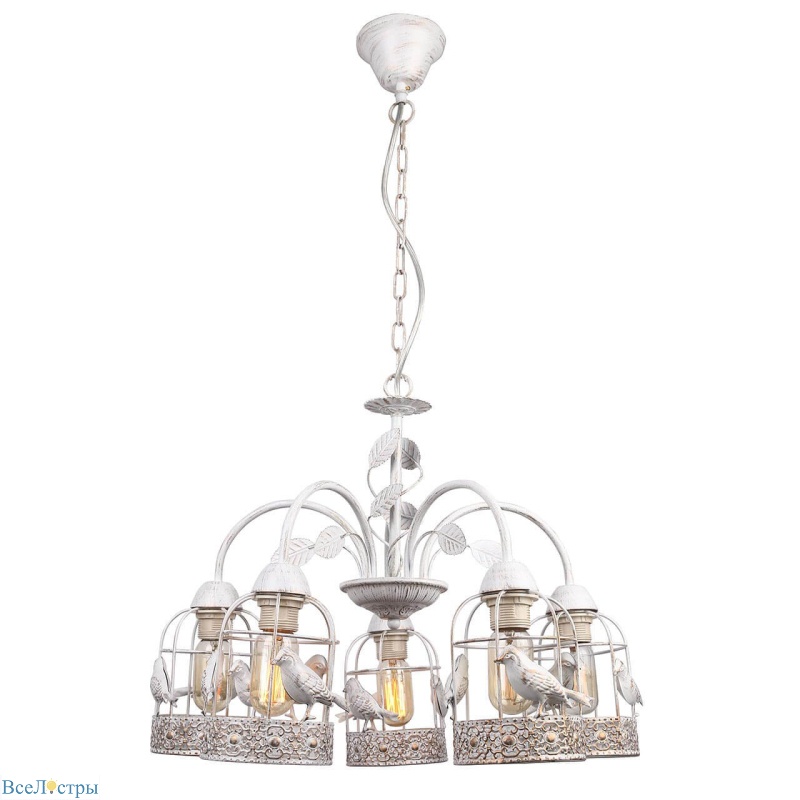 подвесная люстра arte lamp cincia a5090lm-5wg