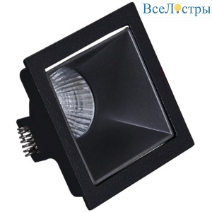 Встраиваемый светильник Reluce 16086-9.0-001PT MR16 BK+DARK GR