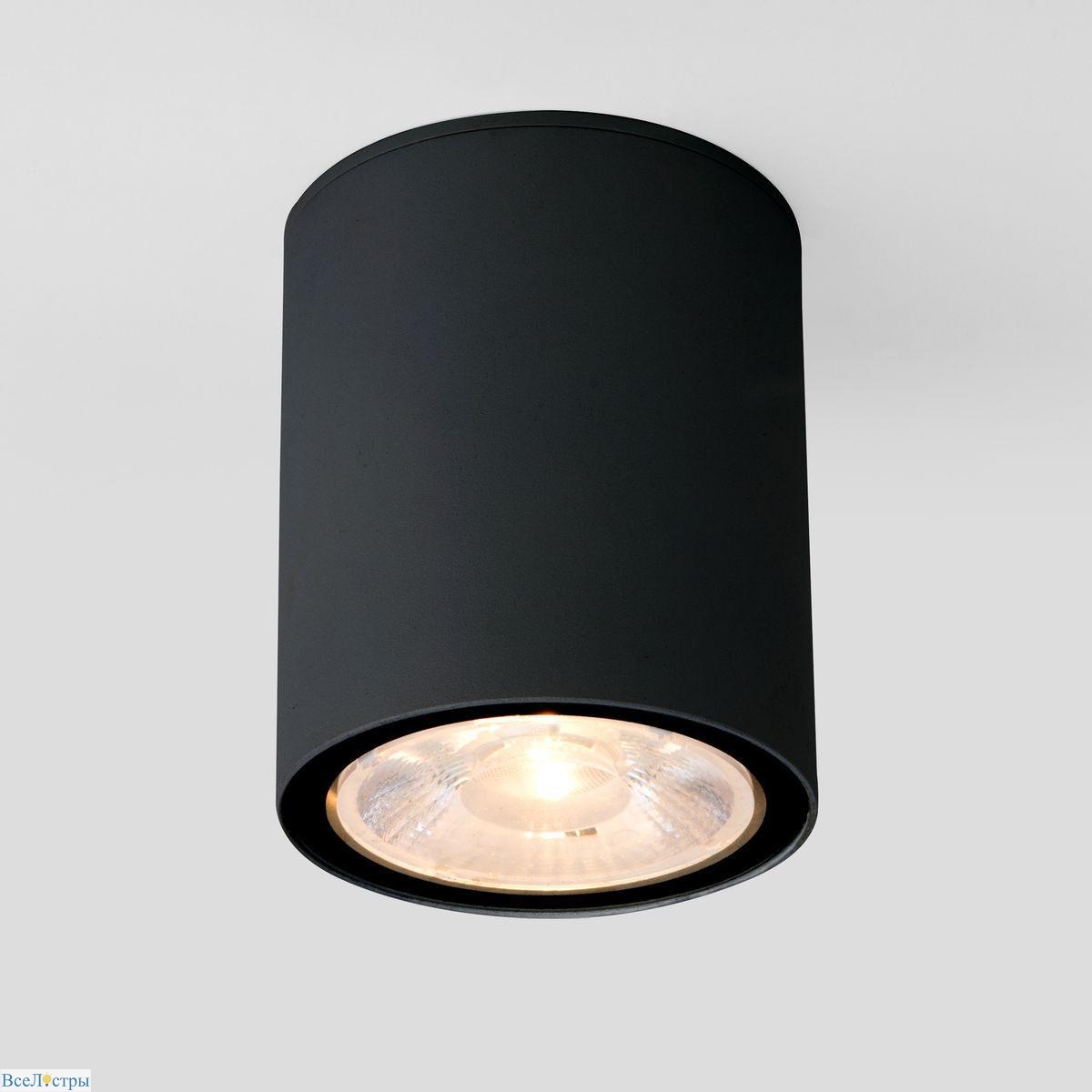 уличный светодиодный светильник elektrostandard light 35131/h черный 4690389176586